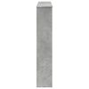VidaXL Cadre de cheminée gris béton 100x20x100 cm bois d'ingénierie