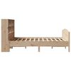 vidaXL Lit biblioth&egrave;que sans matelas 120x190 cm bois de pin massif