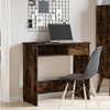 vidaXL Bureau ch&ecirc;ne fum&eacute; 80x40x75 cm bois d'ing&eacute;nierie