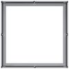 vidaXL Jardini&egrave;re 80x80x30 cm acier galvanis&eacute;