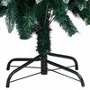 vidaXL Sapin de Noël artificiel Vert 180 cm PVC, Acier et Plastique