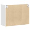 vidaXL Armoire murale de cuisine Kalmar blanc bois d'ing&eacute;nierie