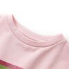 Robe pour enfants avec cordon de serrage rose clair 116