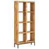 vidaXL Biblioth&egrave;que 80x25x175 cm Bois de manguier solide