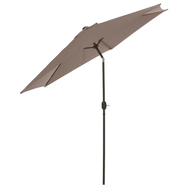 Madison Parasol de jardin Tenerife 300 cm rond taupe