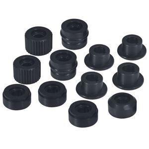 vidaXL &Eacute;crous &agrave; bride pour machine &agrave; cintrer 12 pcs acier