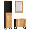 vidaXL Ensemble de meubles de salle de bain 3 pcs bois massif d'acacia