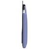 vidaXL T&ecirc;te de lit suspendue Uni Bleu denim 210 x 55 x 5 cm tissu