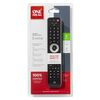 One For All T&eacute;l&eacute;commande 2 en 1 Evolve 2 Noir