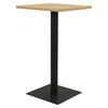 vidaXL Table de bistro Couleur chêne 78,5x78,5x107 cm