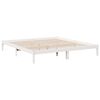 vidaXL Cadre de lit extra long sans matelas 200x210 cm bois massif pin
