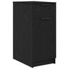 vidaXL Cabinet de Bureau 33 x 50 x 75 cm Bois d'ing&eacute;nierie Ch&ecirc;ne noir