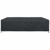 vidaXL Housse pour meubles Uni Noir 300 x 300 x 70 cm 420D