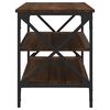 vidaXL Meuble TV Ch&ecirc;ne marron 100x40x50 cm Bois d'ing&eacute;nierie