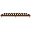 vidaXL Cadre de lit sans matelas ch&ecirc;ne marron 150x200 cm