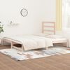 vidaXL Lit coulissant sans matelas 2x(90x200) cm