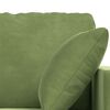 vidaXL Ensemble de Canap&eacute;s 2 pcs Vert clair 198 x 78 x 80 cm Velours
