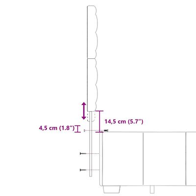 vidaXL Sommier à lattes de lit avec matelas Gris clair 200x200cm Tissu