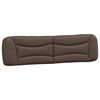 vidaXL Cadre de lit sans matelas Hvar marron 200x200 cm similicuir