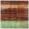 vidaXL Dessus de table carr&eacute; 80x80 cm 15-16 mm Bois de r&eacute;cup&eacute;ration
