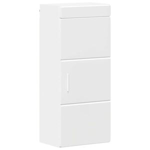 vidaXL Armoire murale de salle de bain TULUM Blanc 37 x 24,5 x 86 cm