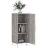 vidaXL Buffet Sonoma gris 34,5x34x90 cm Bois d'ingénierie