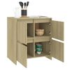 vidaXL Buffet Ch&ecirc;ne sonoma 70x41x75 cm Bois d'ing&eacute;nierie