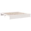 vidaXL Lit biblioth&egrave;que sans matelas 160x200 cm bois massif de pin