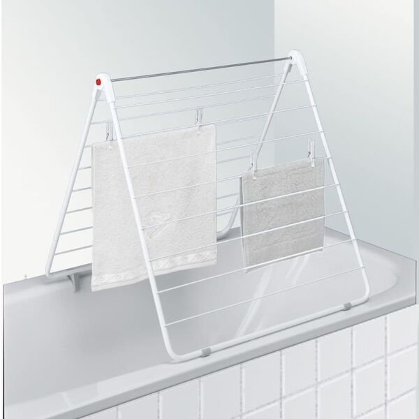 Leifheit Support de s&eacute;chage pour baignoire Classic 110 Bath 72708
