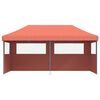 vidaXL Tente de f&ecirc;te Terre cuite 292 x 580 x 315 cm Tissu Oxford