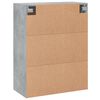 vidaXL Armoire murale gris b&eacute;ton 69,5x34x90 cm bois d'ing&eacute;nierie
