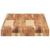 vidaXL &Eacute;tag&egrave;res flottantes 2 pcs 100x30x4 cm acacia massif &agrave; l'huile