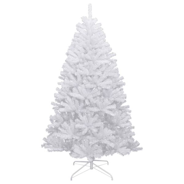 vidaXL Sapin de No&euml;l artificiel &agrave; charni&egrave;res avec neige floqu&eacute;e 270 cm