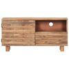 vidaXL Meuble TV 90x30x45 cm Bois de manguier massif