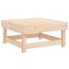 vidaXL Salon de jardin 7 pcs Bois de pin massif