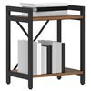 vidaXL &Eacute;tag&egrave;re Bois ancien 40 x 30 x 50 cm Bois d'ing&eacute;nierie