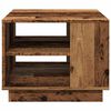 vidaXL Table basse vieux bois 55x55x42 cm bois d'ing&eacute;nierie