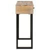 vidaXL Table console 100x30x75 cm Bois de manguier massif