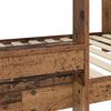 vidaXL Lit Superpos&eacute; pour Enfants Bois ancien 100 x 190 cm