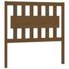 vidaXL T&ecirc;te de lit Marron miel 95,5x4x100 cm Bois massif de pin