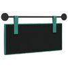 vidaXL T&ecirc;te de lit suspendue Turquoise 100 x 55 x 7 cm Velours