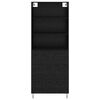 vidaXL Haut Armoire 2 pcs Ch&ecirc;ne noir Bois d'ing&eacute;nierie