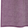 vidaXL Rideaux en voile avec boucles 2 pcs violet 140x260 cm