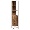 vidaXL Ensemble de mobilier de salle de bain 4 pcs Bois Ancien