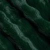 vidaXL Couverture en Fourrure de Lapin Synth&eacute;tique Olite Vert fonc&eacute;