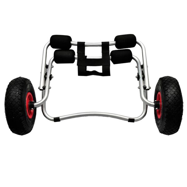 vidaXL Chariots pour kayak 2 pcs Aluminium