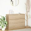 vidaXL Buffet ch&ecirc;ne sonoma 100x35x76 cm bois d'ing&eacute;nierie