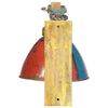 vidaXL Lampe murale 25 W multicolore E27