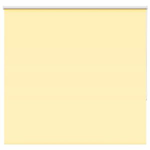 vidaXL Store enrouleur occultant jaune largeur du tissu 141,6 cm