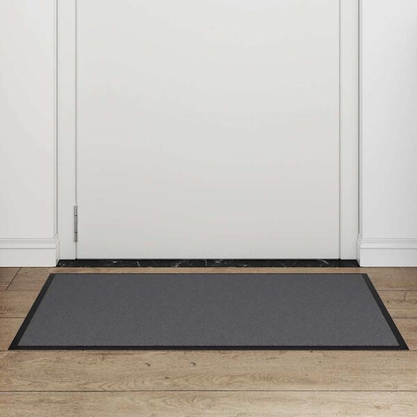vidaXL Paillasson anthracite 60x90 cm